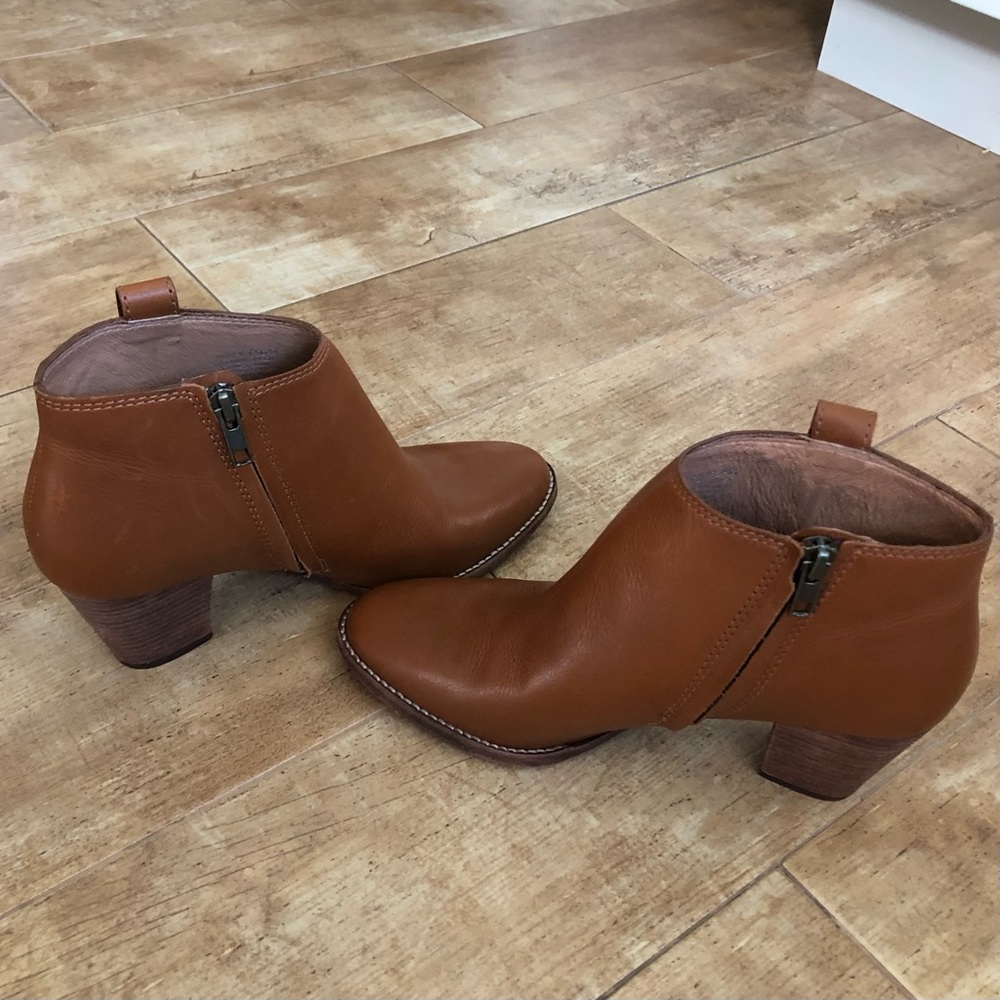 Madewell The Billie Boot in leather, English saddle (brown), size 8 - Picture 10 of 10